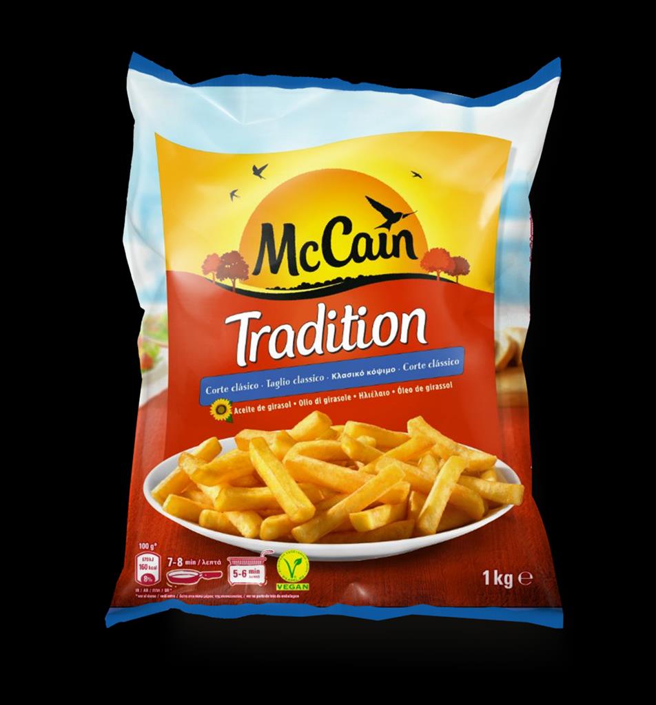 BATATA PRE-FRITA TRADITION 1KG MCCAIN